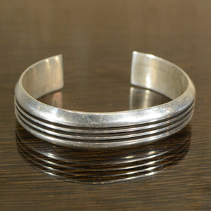 Cuff.  Heavy Vintage Silver