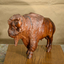 Load image into Gallery viewer, Thomas Suby with Ramon D.C., &quot;Standing Bison&quot;

