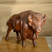 Load image into Gallery viewer, Thomas Suby with Ramon D.C., &quot;Standing Bison&quot;
