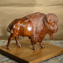 Load image into Gallery viewer, Thomas Suby with Ramon D.C., &quot;Standing Bison&quot;
