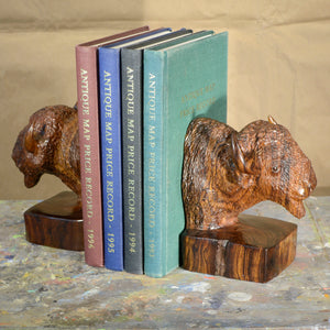 Thomas Suby with Ramon D.C., "Bison Bookends"