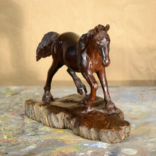 Load image into Gallery viewer, Thomas Suby with Ramon D.C., &quot;Trotting Horse&quot;
