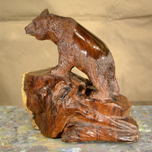 Load image into Gallery viewer, Thomas Suby with Ramon D.C., &quot;Black Bear with Hollow Tree&quot;
