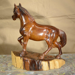 Thomas Suby with Ramon D.C., "Draft Horse"