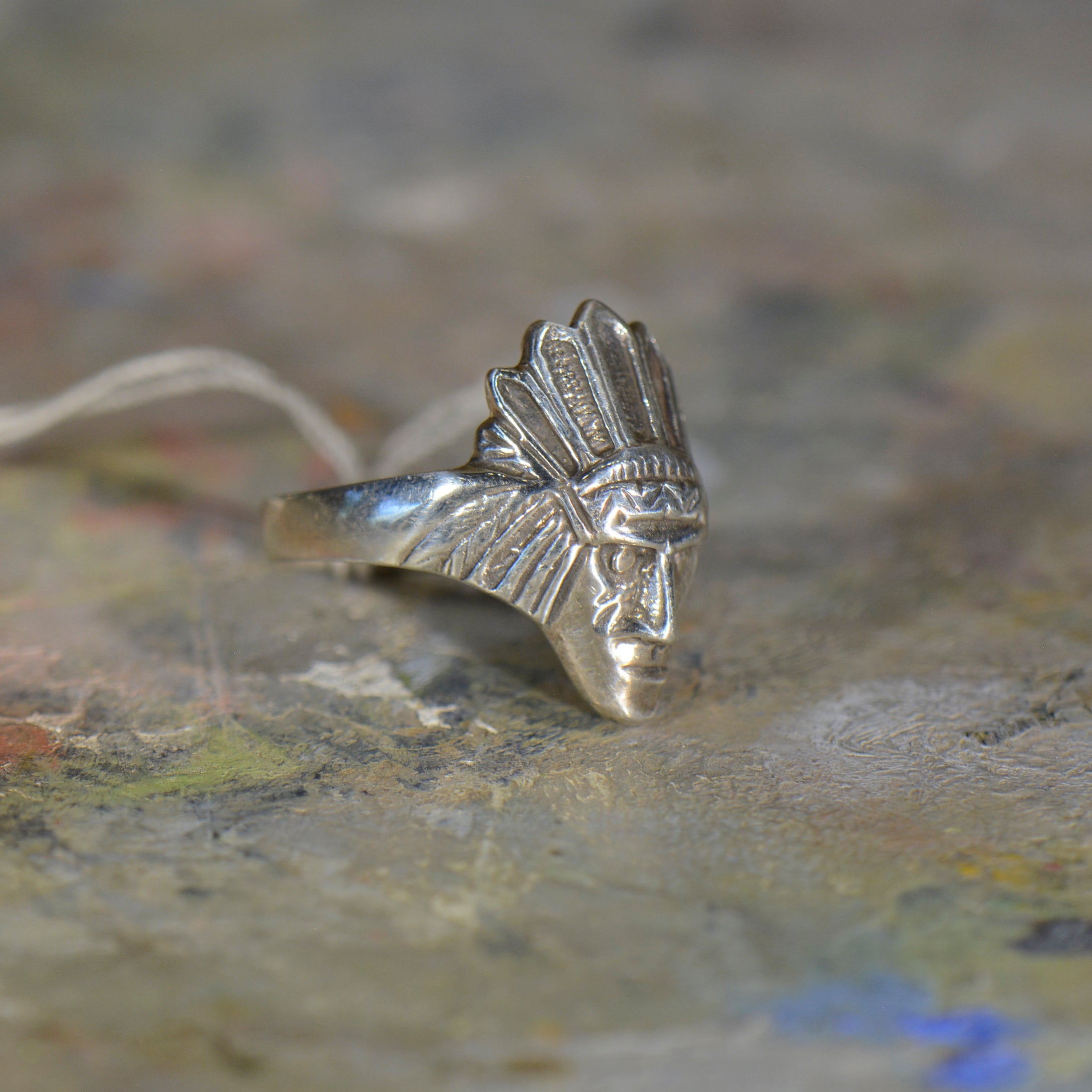 Vintage silver ring. Size 10