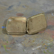 Load image into Gallery viewer, Silver and turquoise box.
