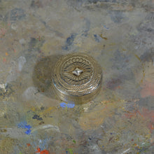 Load image into Gallery viewer, Large Round Silver box.
