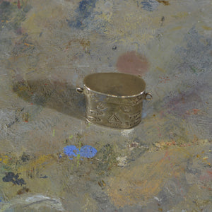 Silver box.