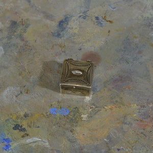 Silver box.