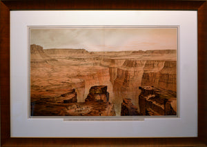 William Henry Holmes "The Grand Canon at the foot of Toroweap~Looking East"