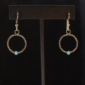 Silver earrings