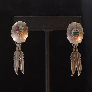 Silver earrings