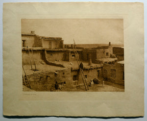 Edward S. Curtis ~ "A Corner of Zuni"