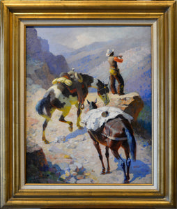 William Robinson Leigh, "Combing the Ridges"
