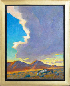 Howard Post "Storm Over the Buttes"