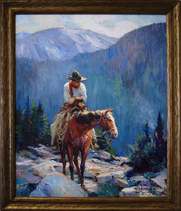 W.H.D. Koerner, "Long in the Saddle"